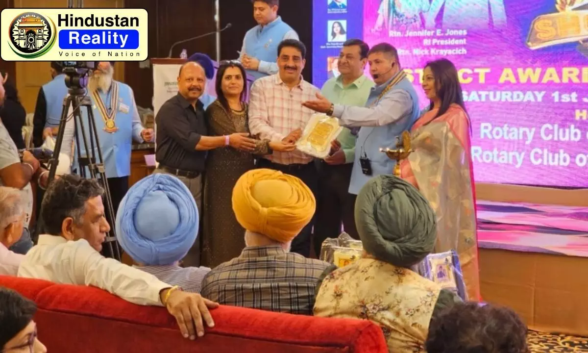 Kangra News Today: अन्नपूर्णा समिति के उत्कृष्ट कार्य के लिए विनय और सुदर्शन को सम्मान Kangra News Today: अन्नपूर्णा समिति के उत्कृष्ट कार्य के लिए विनय और सुदर्शन को सम्मान