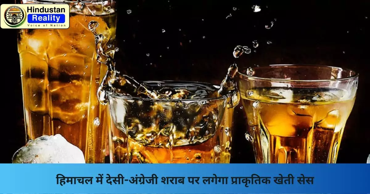 Himachal News Today: हिमाचल में देसी-अंग्रेजी शराब पर लगेगा प्राकृतिक खेती सेस