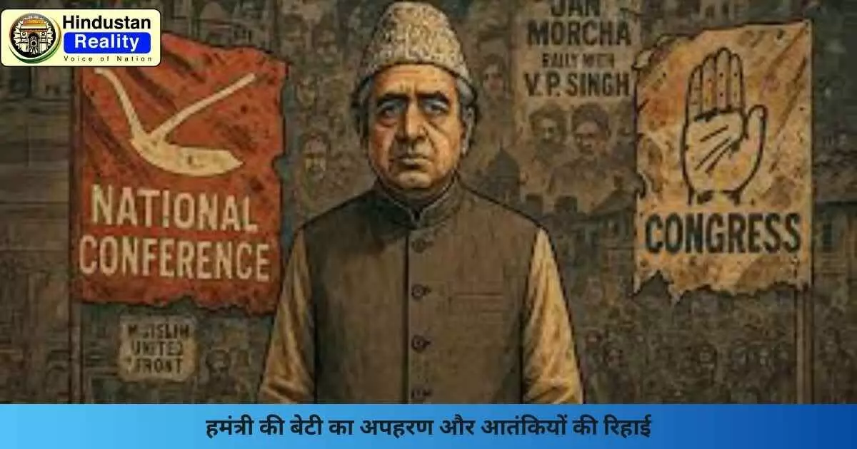 Kashmir Terrorism History: गृहमंत्री की बेटी का अपहरण और आतंकियों की रिहाई Kashmir Terrorism History: गृहमंत्री की बेटी का अपहरण और आतंकियों की रिहाई