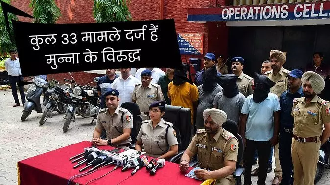 हिमाचल, चंडीगढ़, पंजाब और हरियाणा से गाड़ियां चुराने वाला मुन्ना गैंग का पर्दाफाश, 4 आरोपी पुलिस की हिरासत में Chandigarh News in Hindi